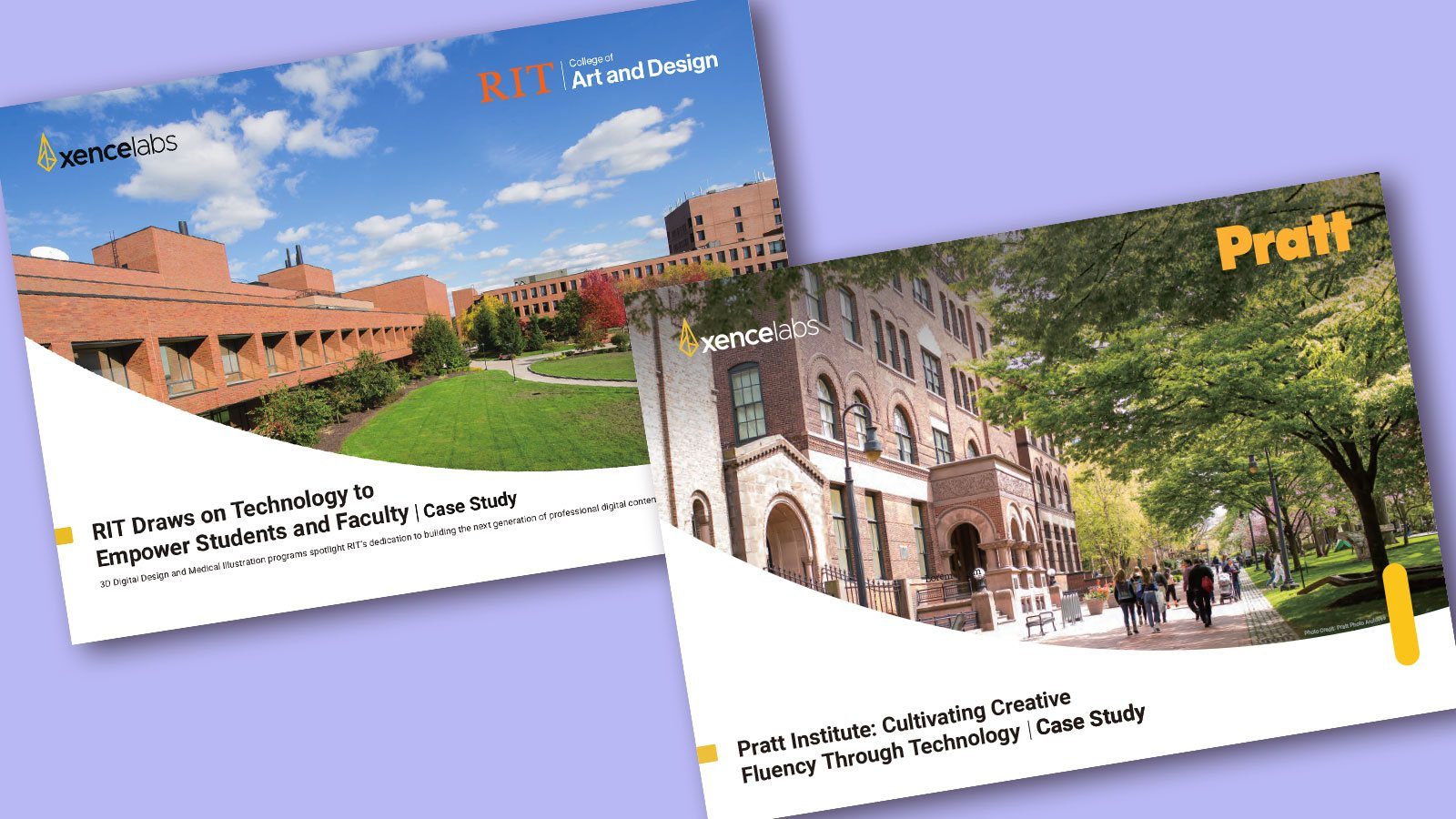RIT and Pratt case study covers